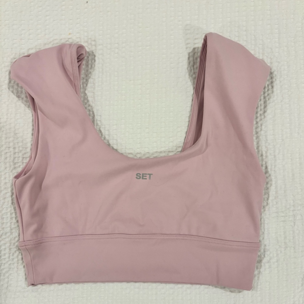 Set Active Women's Pink Sports Bra